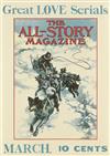 VARIOUS ARTISTS. THE ALL - STORY MAGAZINE. Two posters. Each approximately 18x13 inches, 45x33 cm.